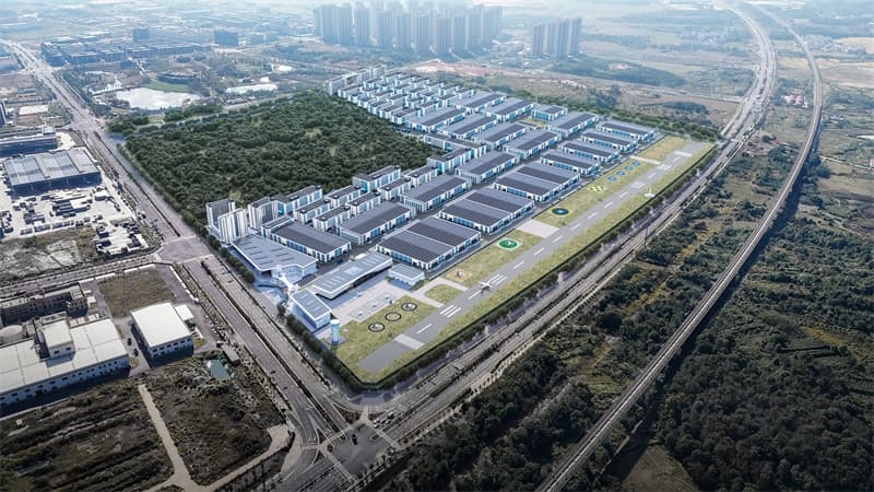 南昌西部航空产业园效果图